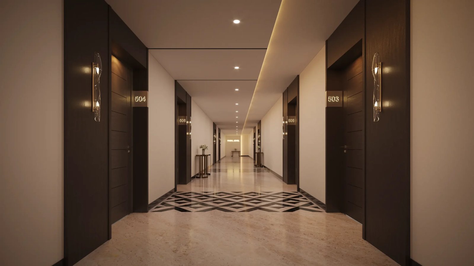 Hotel lobby