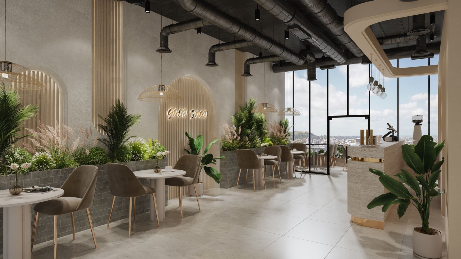 Café and lounge