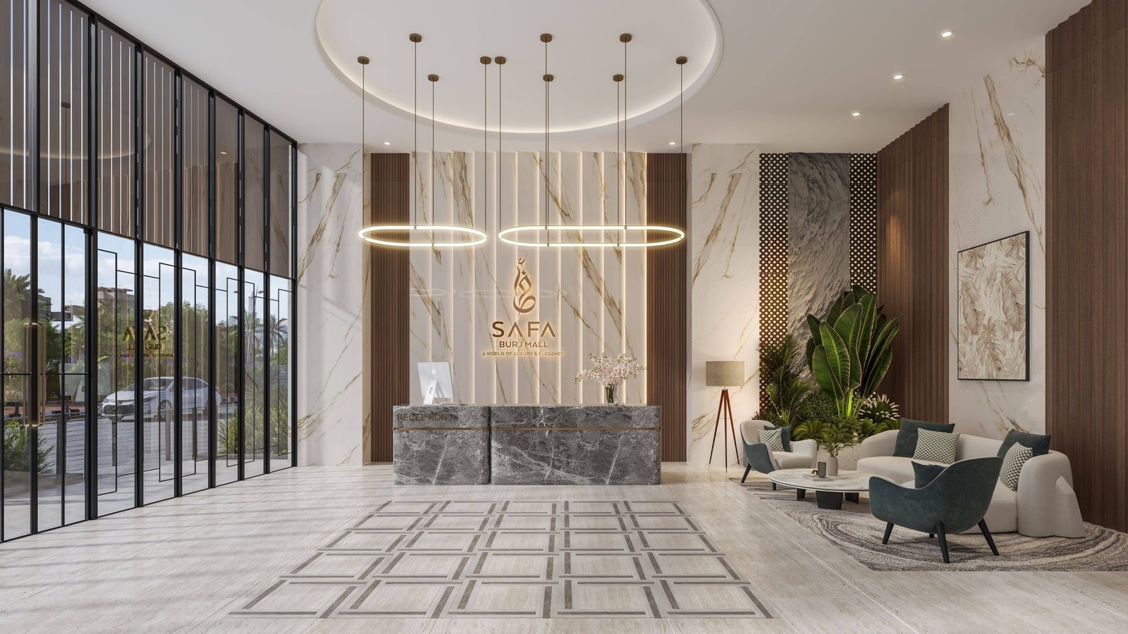 Hotel reception